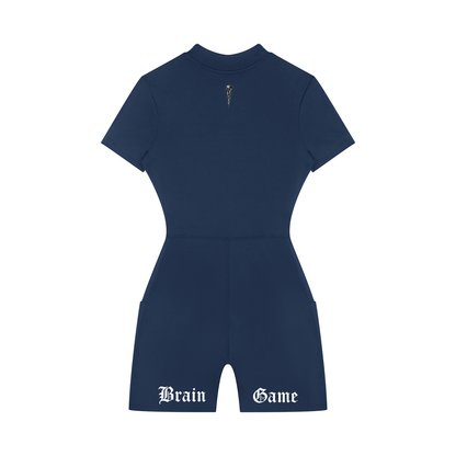 BG Women's Quarter-Zip Romper