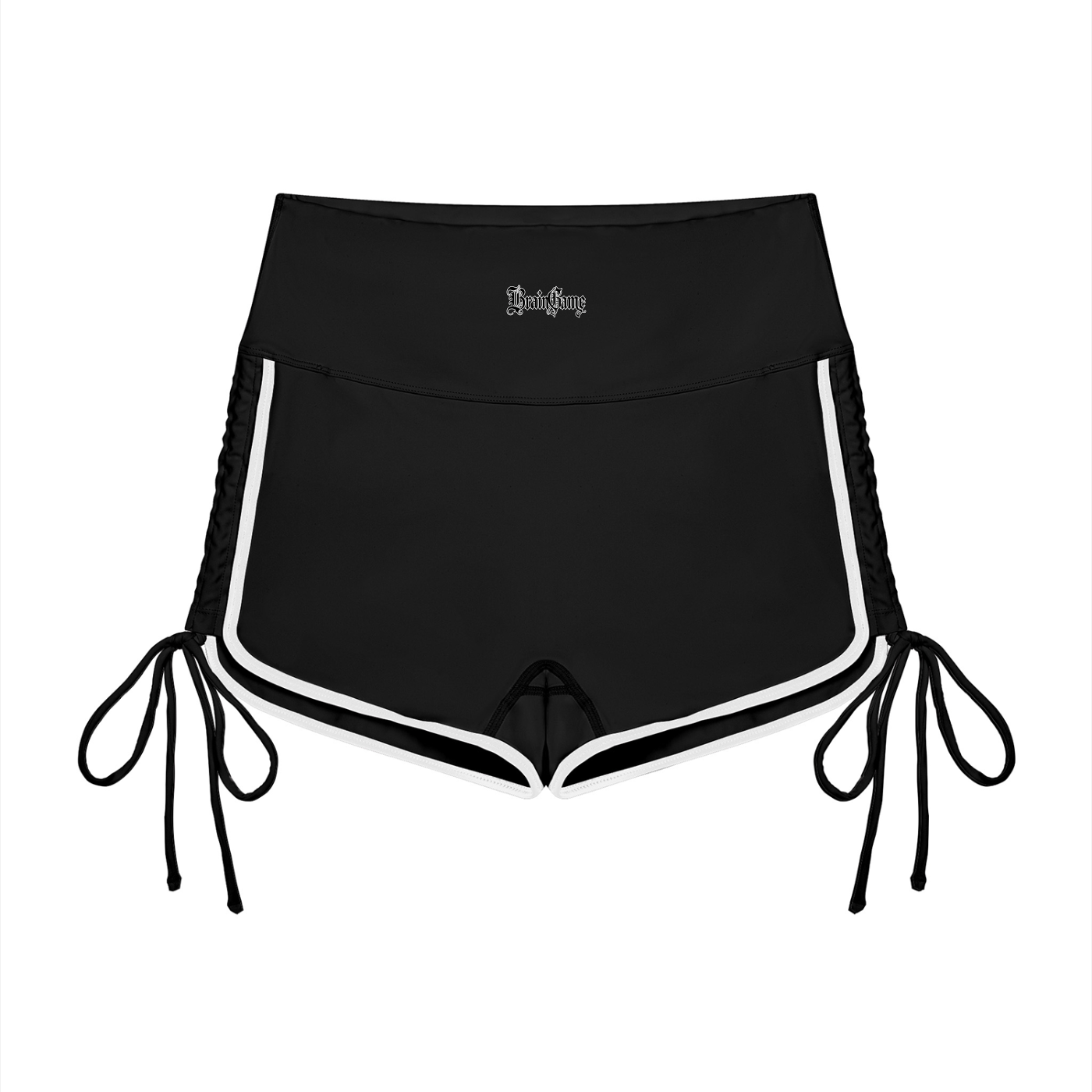 BG Women’s “Royalty” Stringy High Waisted Yoga Shorts