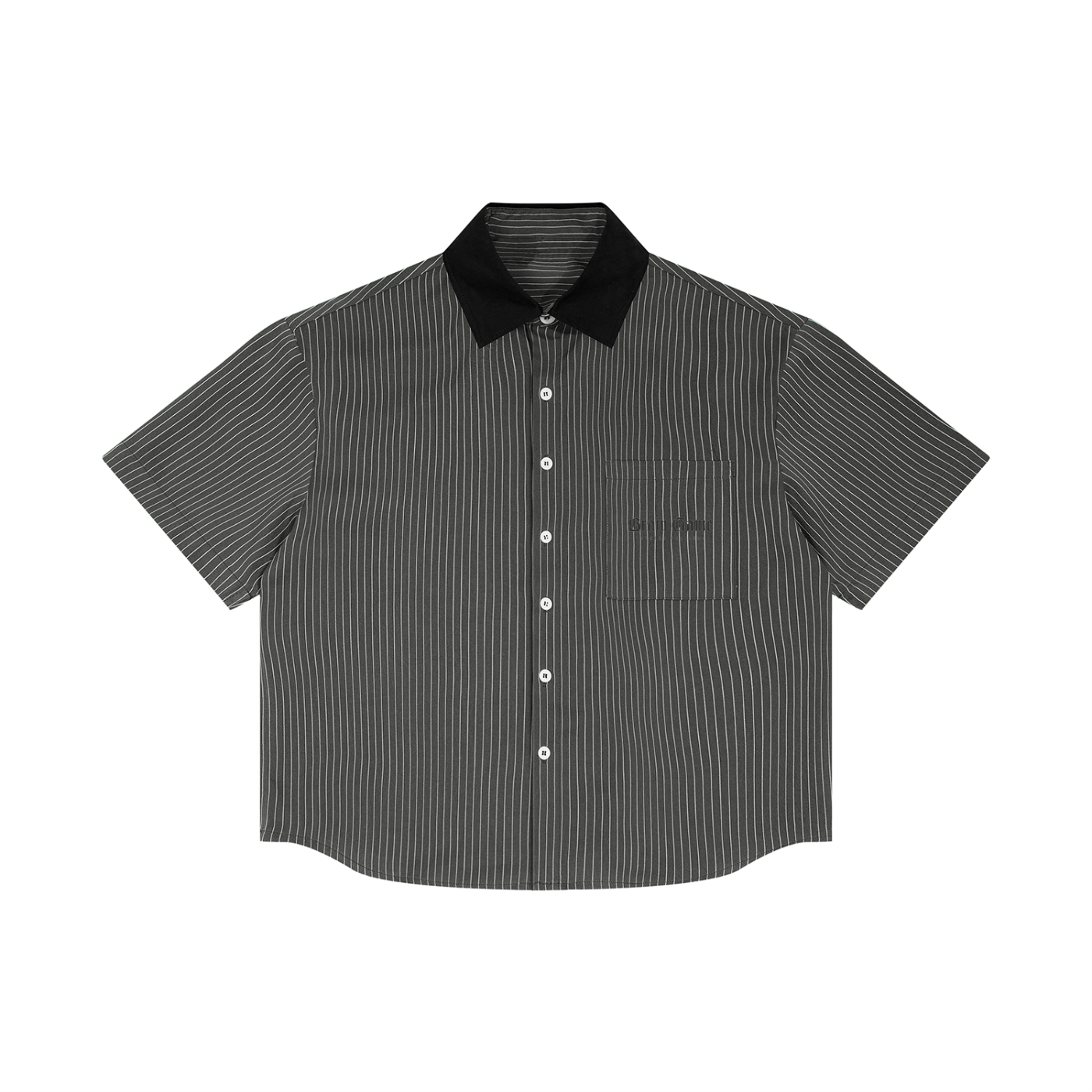 BG Unisex Striped Boxy Shirt