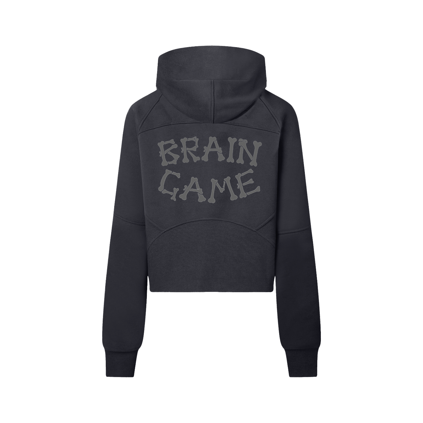 BG Womens Cropped Half-Zip Hoodie