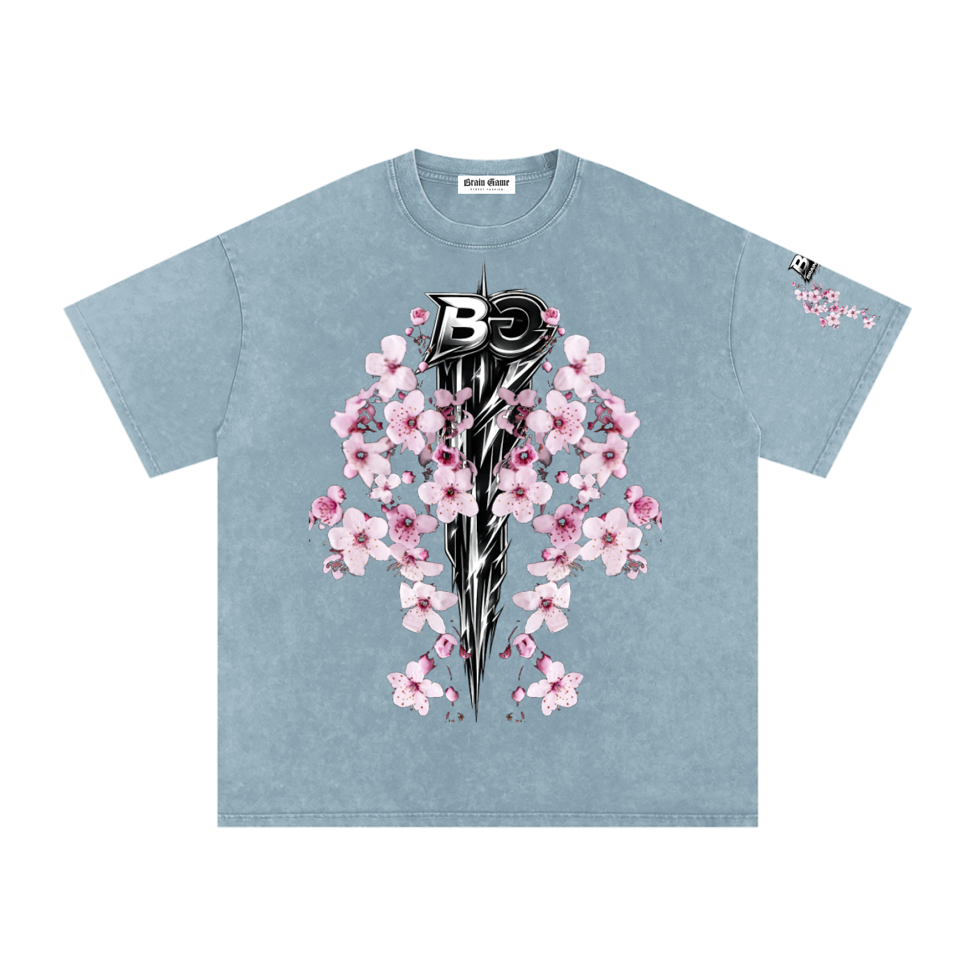 BG “Dagger Flower” Tee (Oversized)