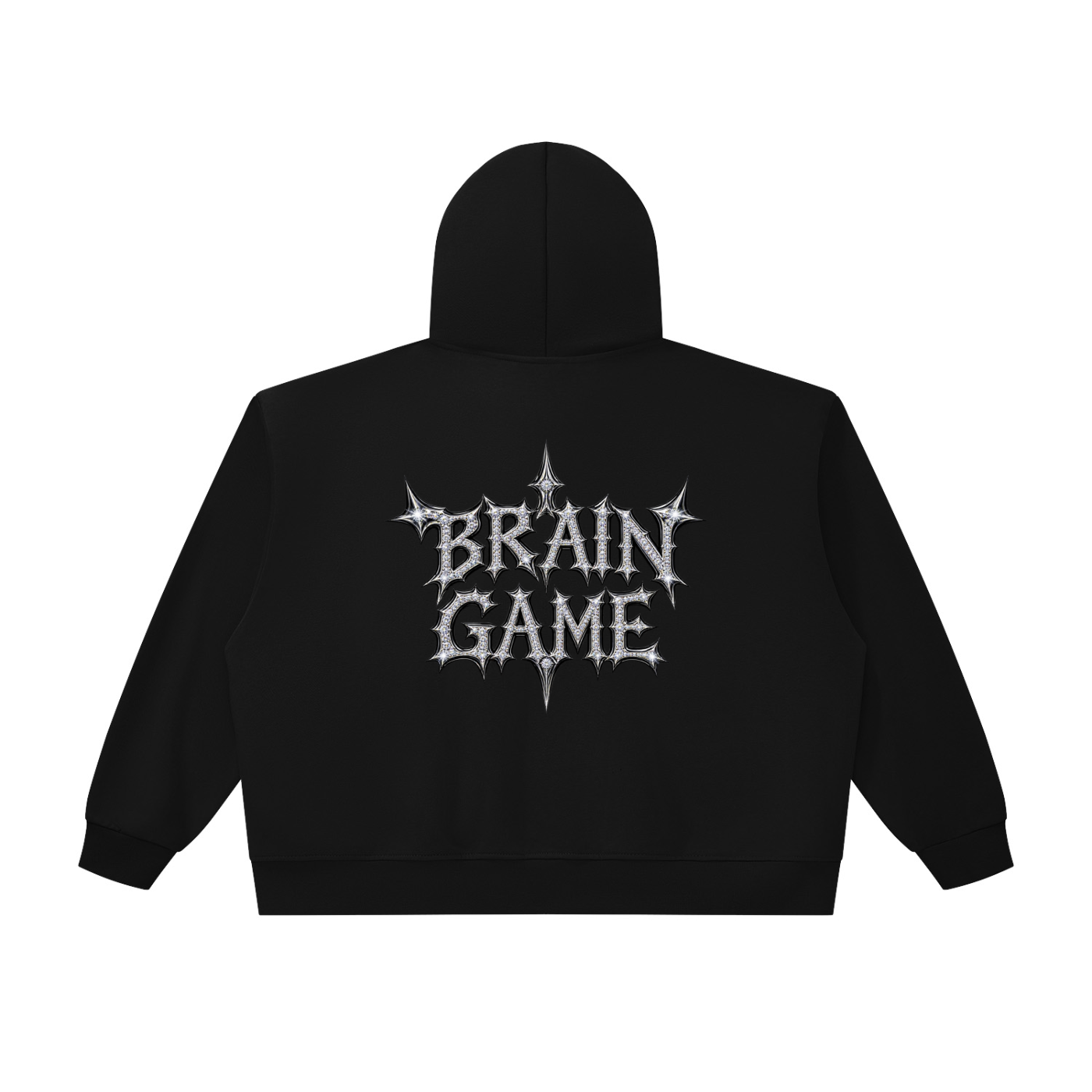 BG Oversized Chunky-Zip Hoodie
