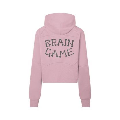 BG Women’s Cropped Half-Zip Hoodie