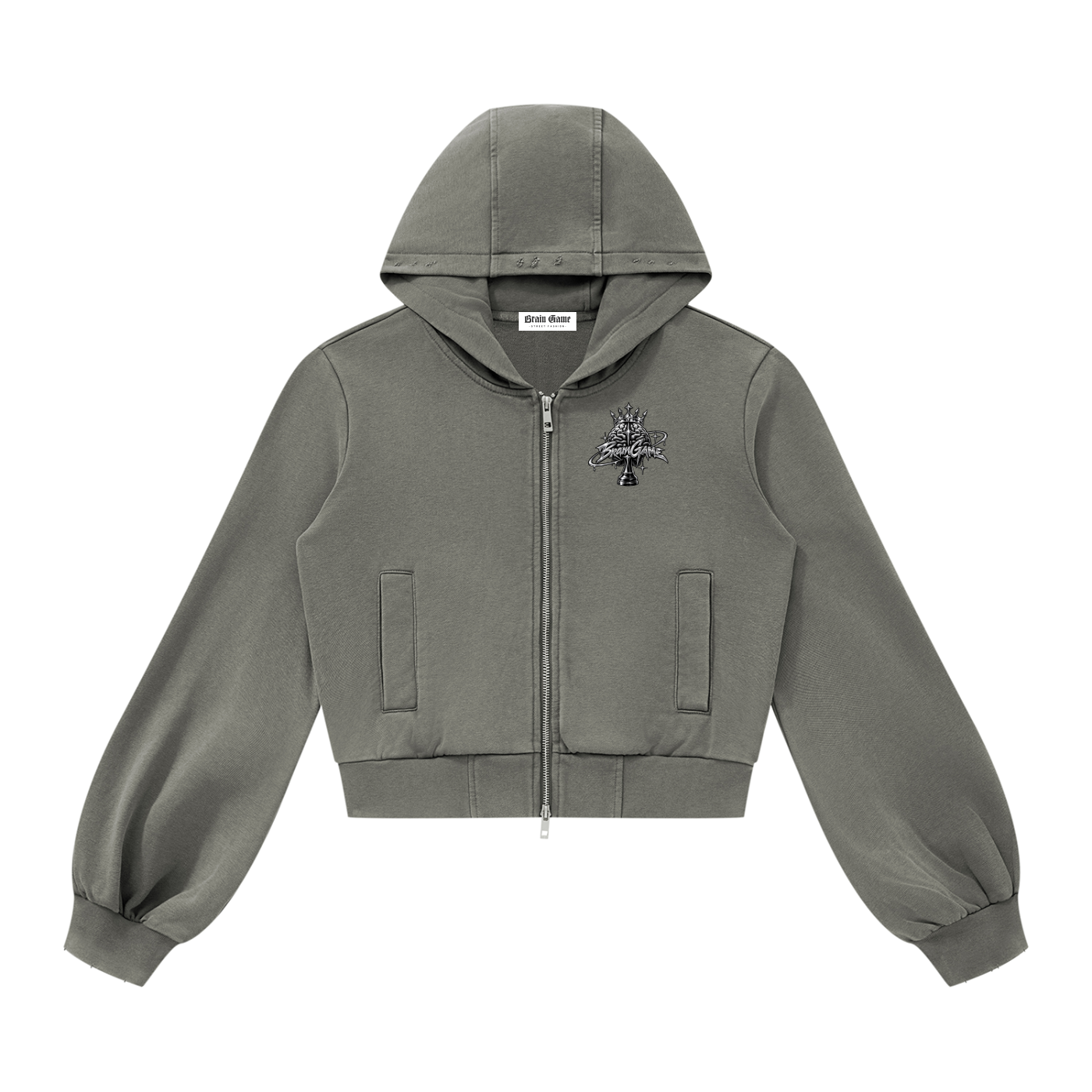 Women’s Vintage Wash Full Zip Hoodie