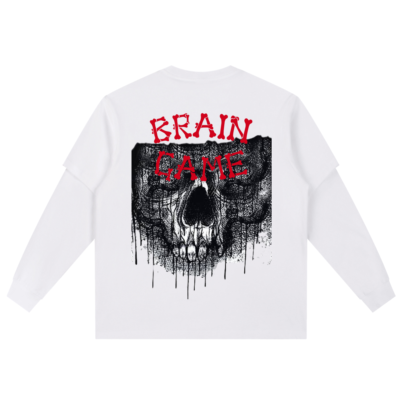 BG Dark Days Layered Oversized Tee