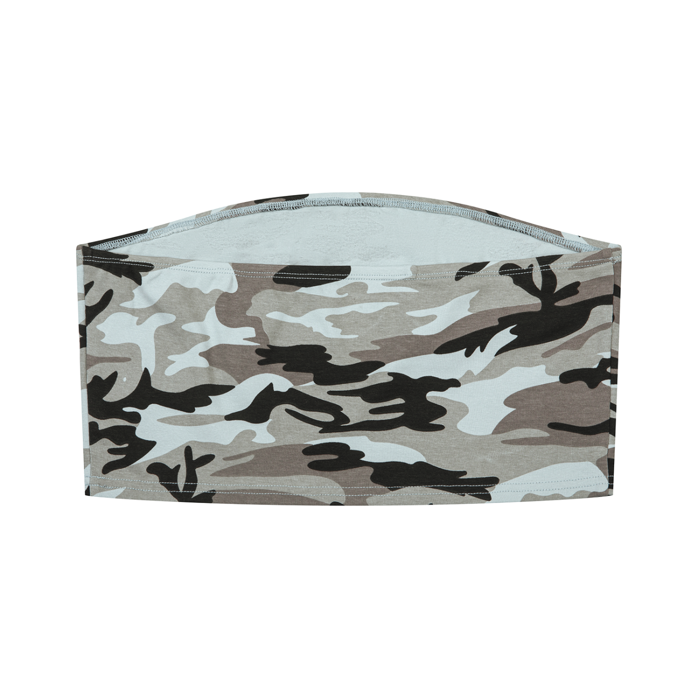 BG Women’s “Royalty” Camo Cropped Tube Top