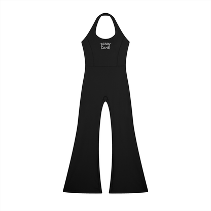 BG Women’s Halter Flared Jumpsuit