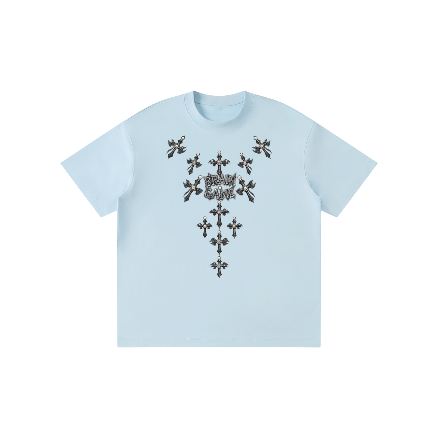 BG Kid’s “True To The Game” Solid Crewneck T-Shirt
