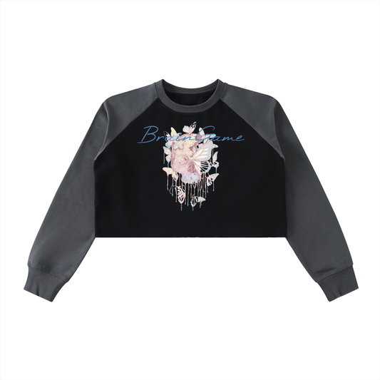 BG Women’s “Beautiful Mind” Crop Sweatshirt