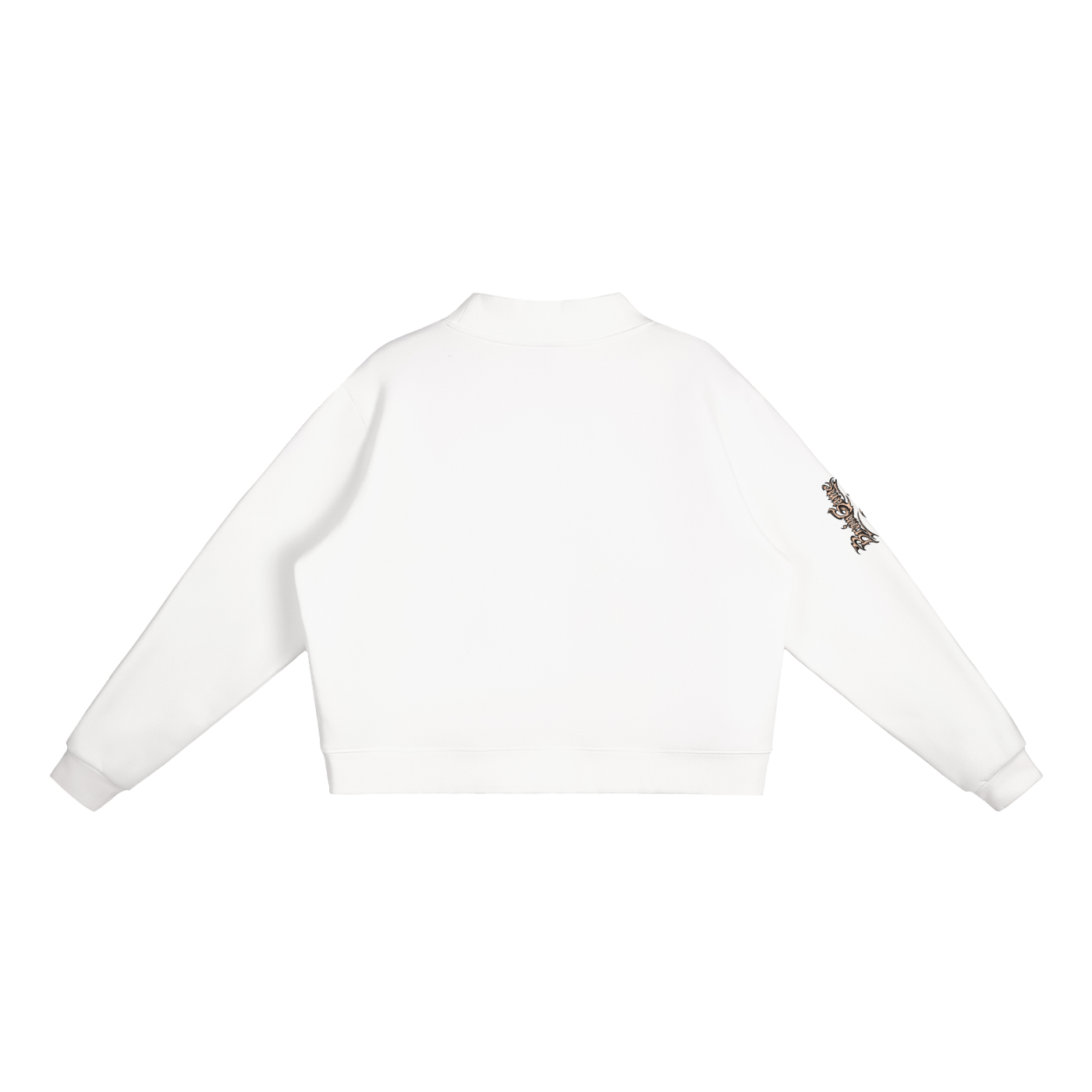BG Essential “New Wave” Mock-Neck Crew