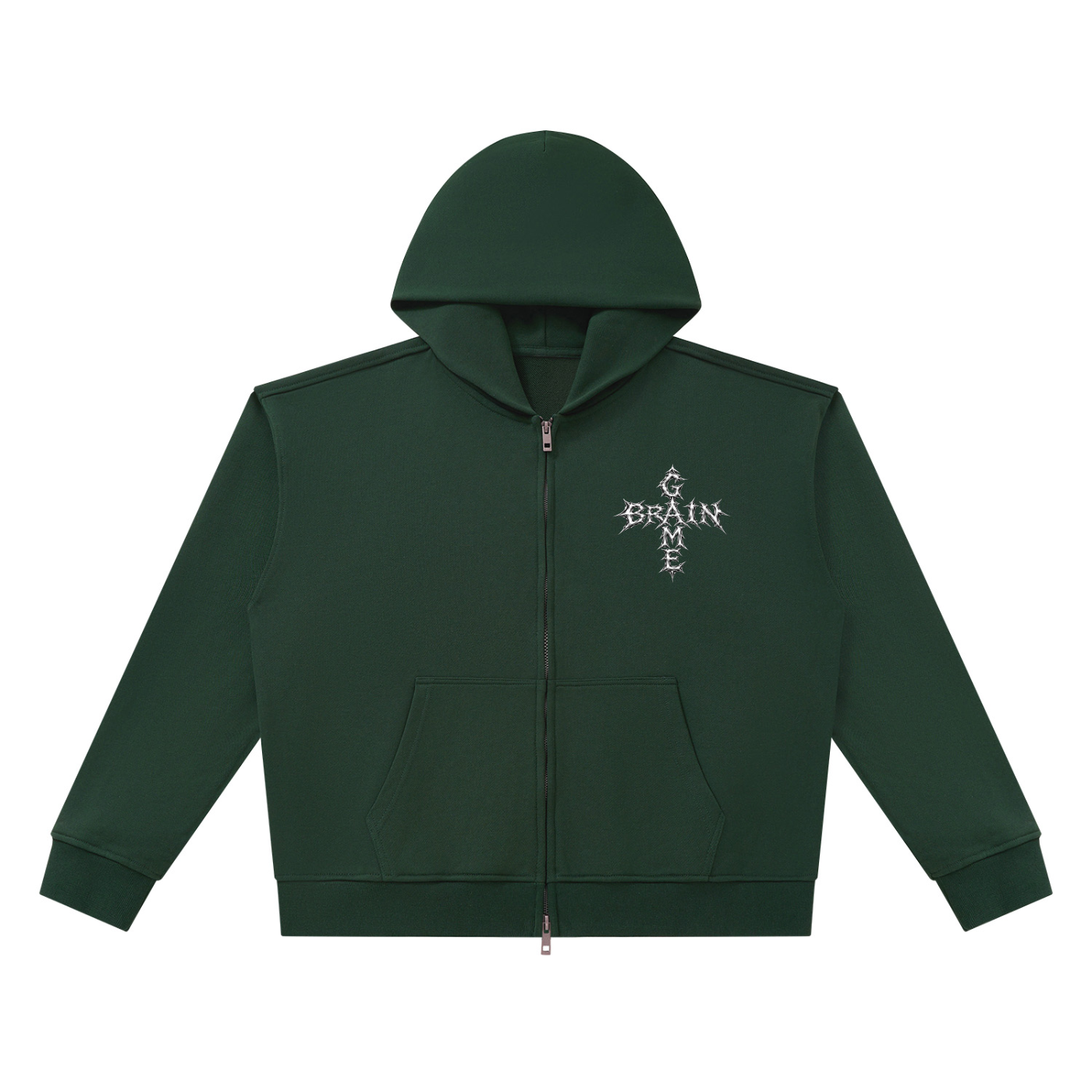 BG “Almighty” Heavyweight Full Zip Hoodie