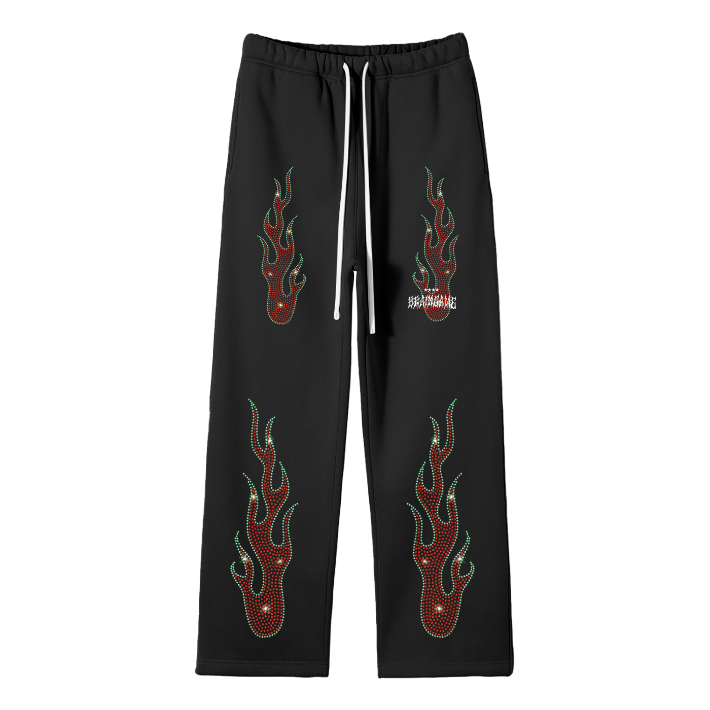 BG Color Fleece Unisex Straight Leg Pants