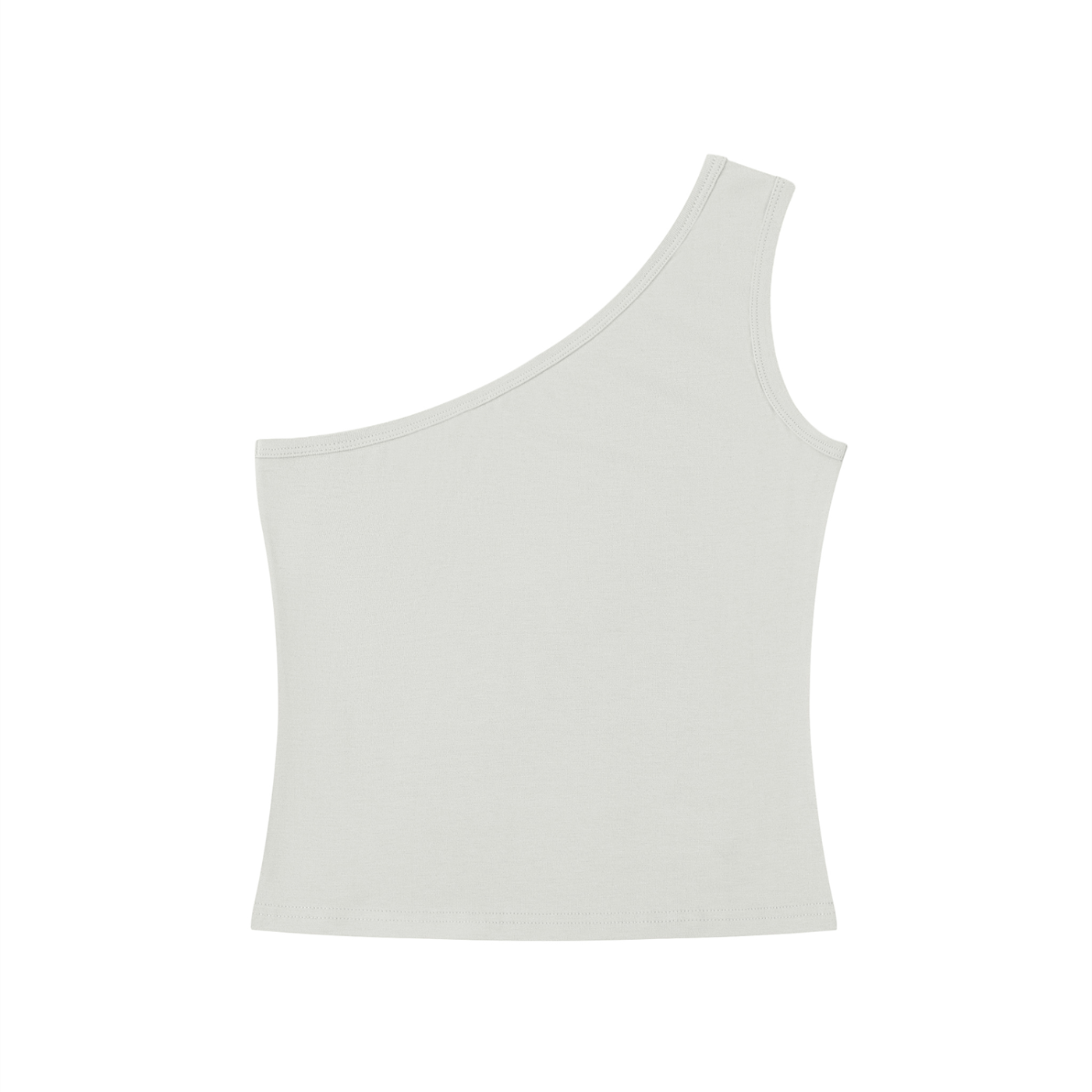BG Women's “In The Clouds” One-Shoulder Crop T