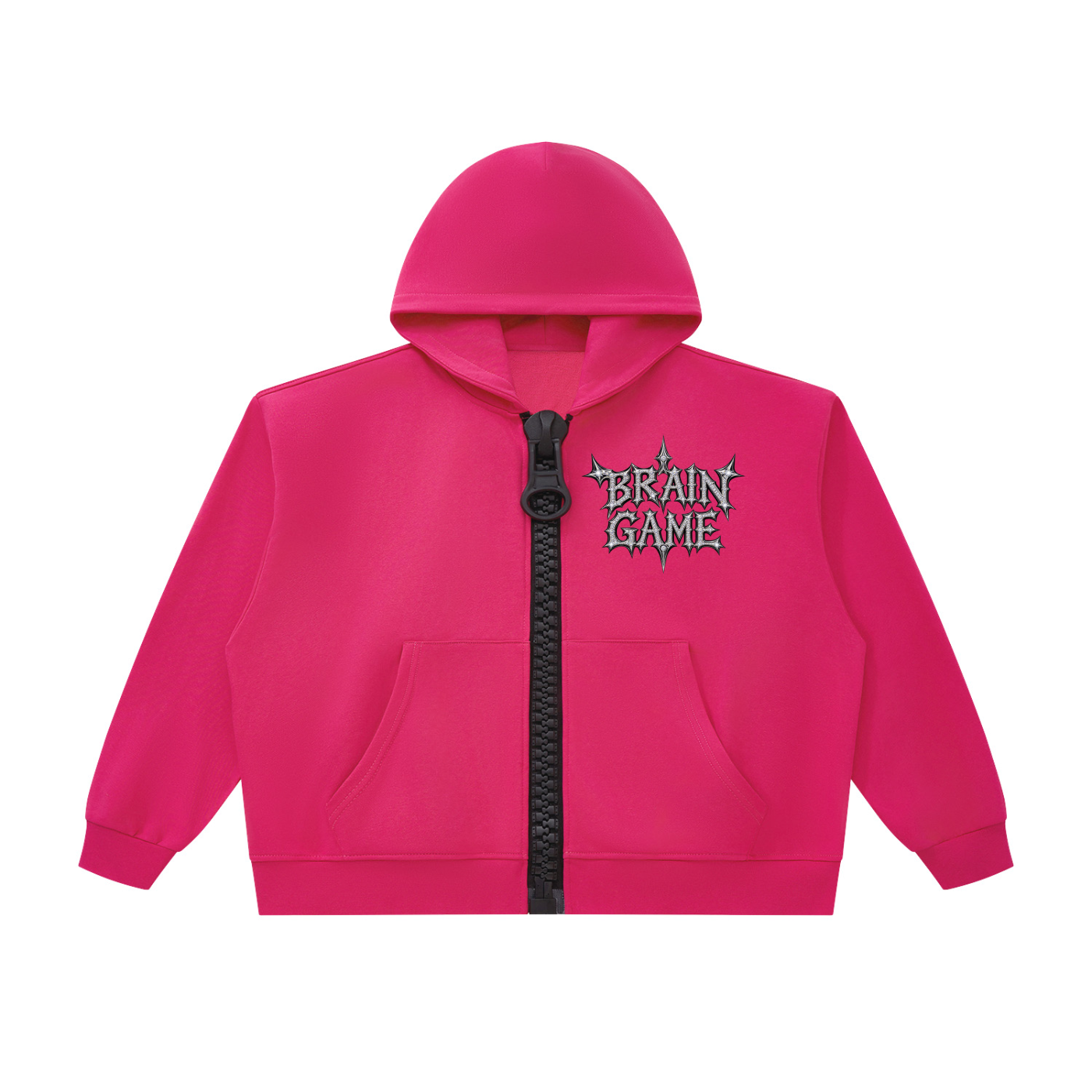 BG Oversized Chunky-Zip Hoodie