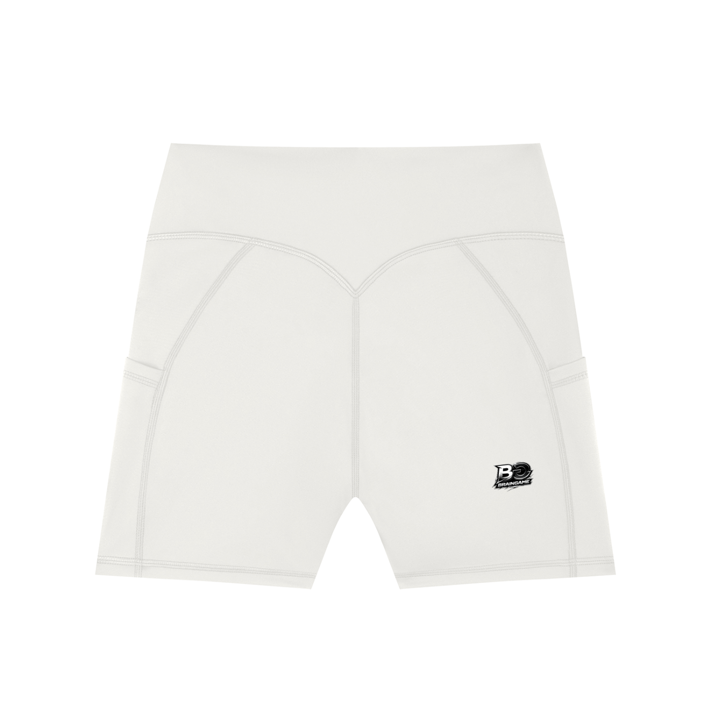 BG Women's High-Waisted Pocket Biker Shorts