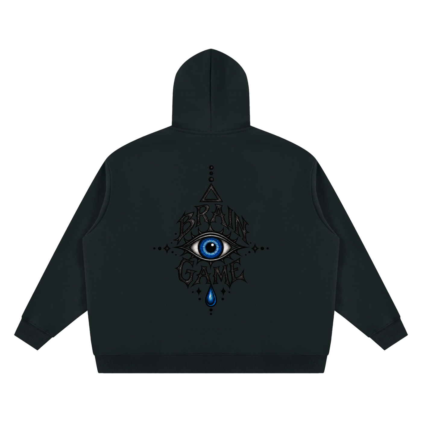 BG Unisex Oversized “Fat-Zip” Hoodie
