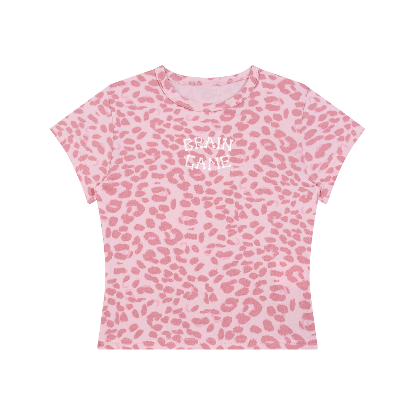 BG Women’s Leopard Crop T-Shirt