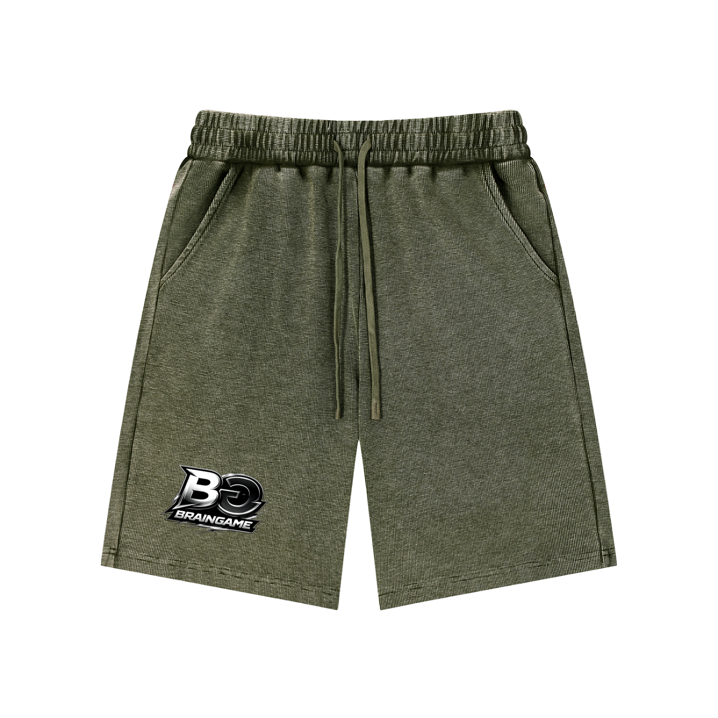 BG “On Ice” Waffle Knit Shorts