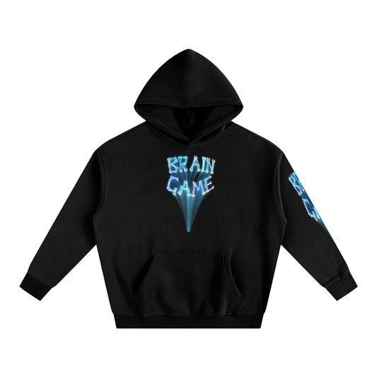 BG “Game Signal”  Oversize Fleeced Hoodie