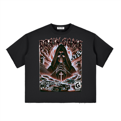 BG Boxy Live Raw-Edge Tee