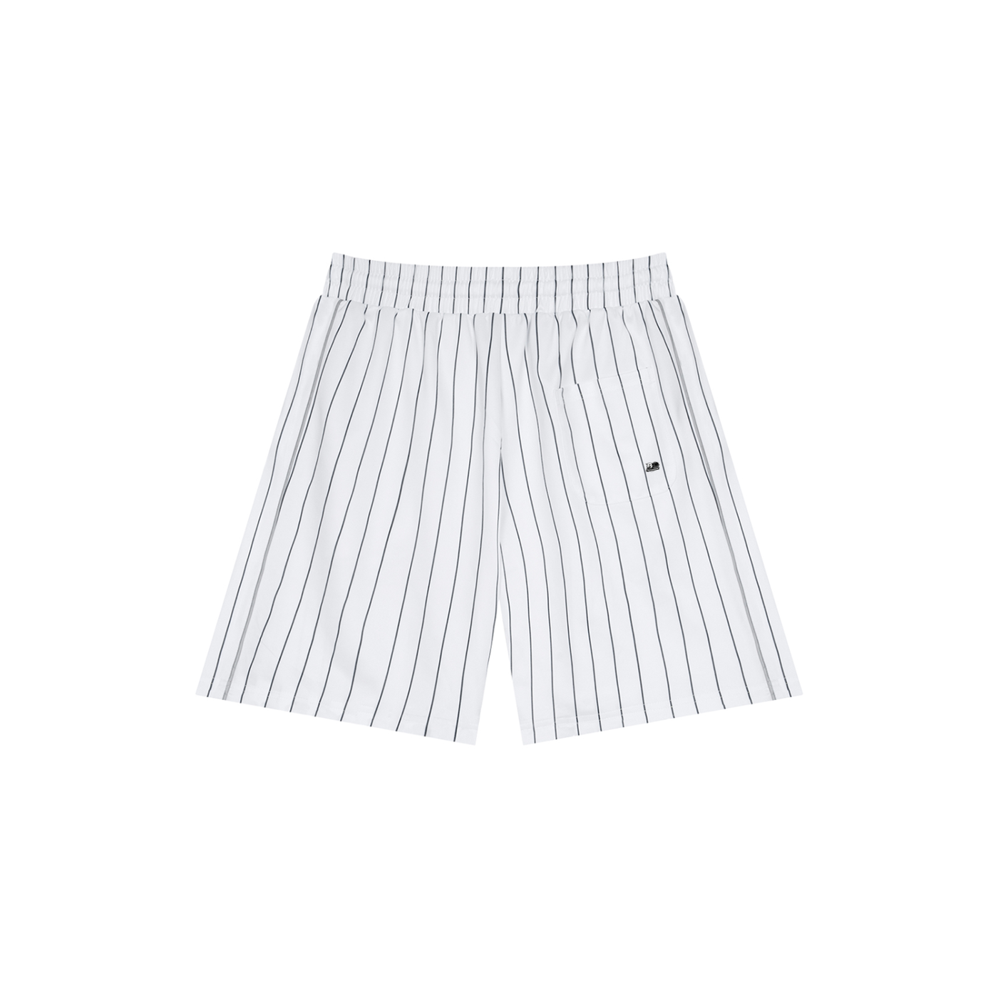BG “On Ice” Striped Loose Fit Shorts