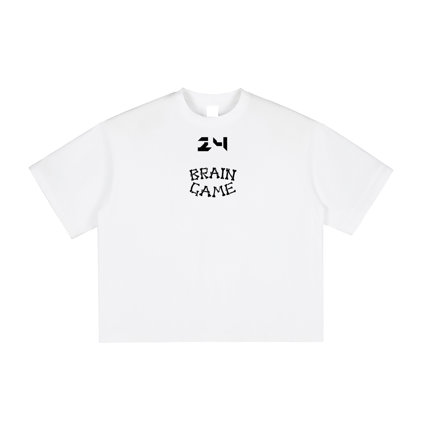 BG Vintage Washed T-Shirt(Boxy)