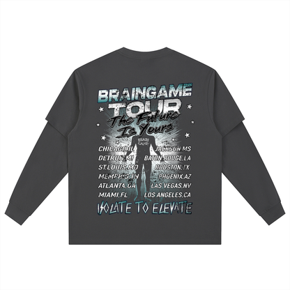 BG “World Tour” Oversized Double Sleeve Tee