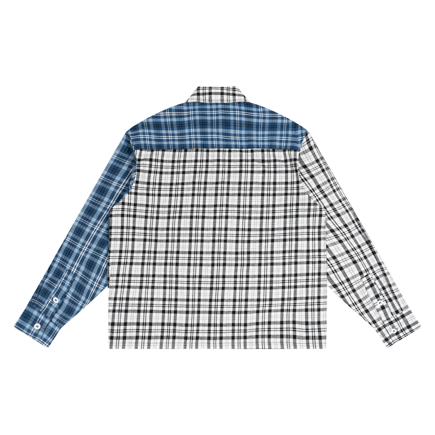 BG Unisex Oversized Plaid Shirt