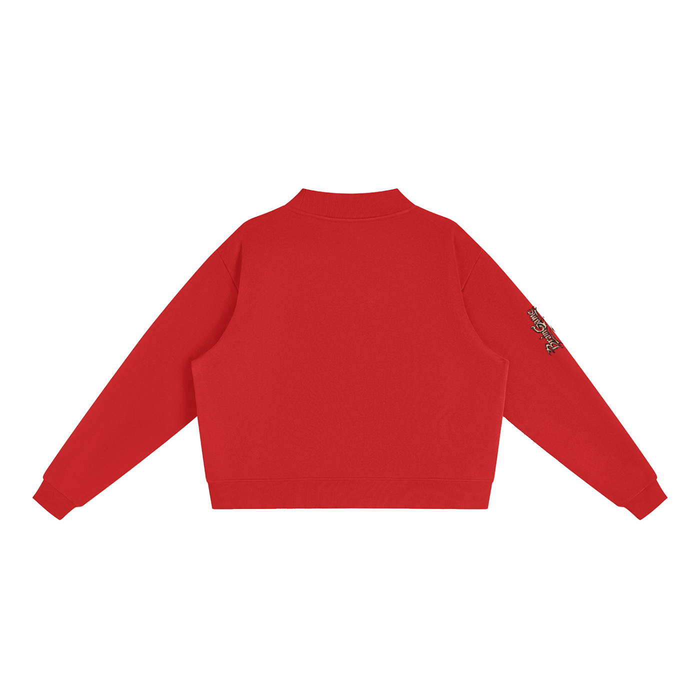 BG Essential “New Wave” Mock-Neck Crew