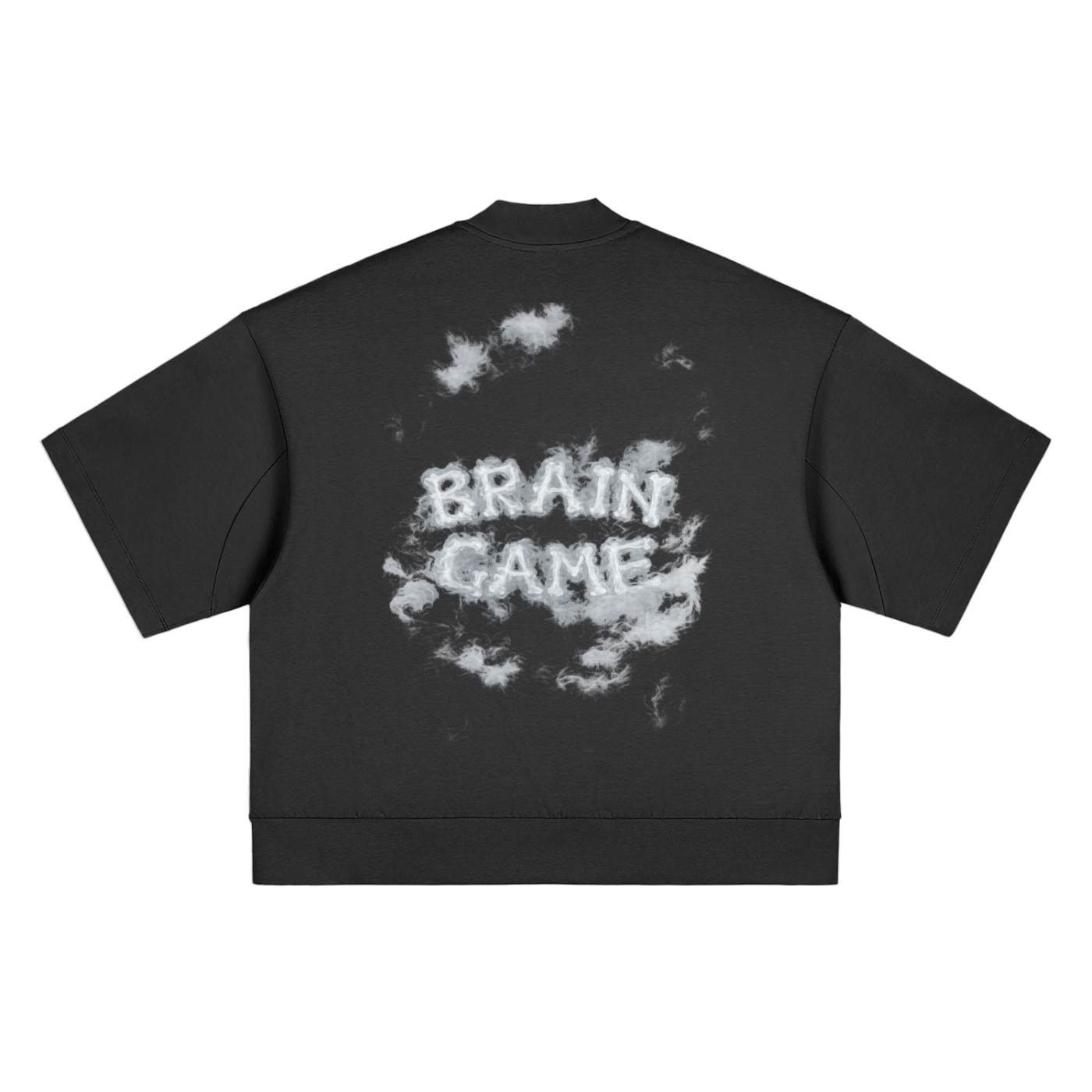 BG “Clouded” Heavy Mock Neck T-shirt