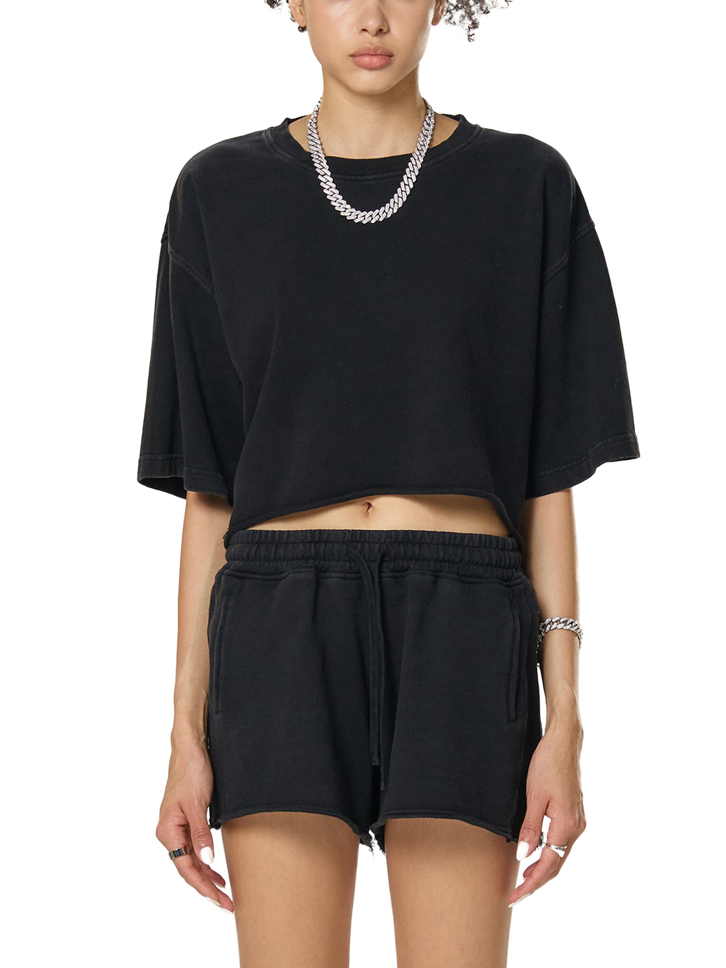 BG Women’s Raw Edge Crop Top
