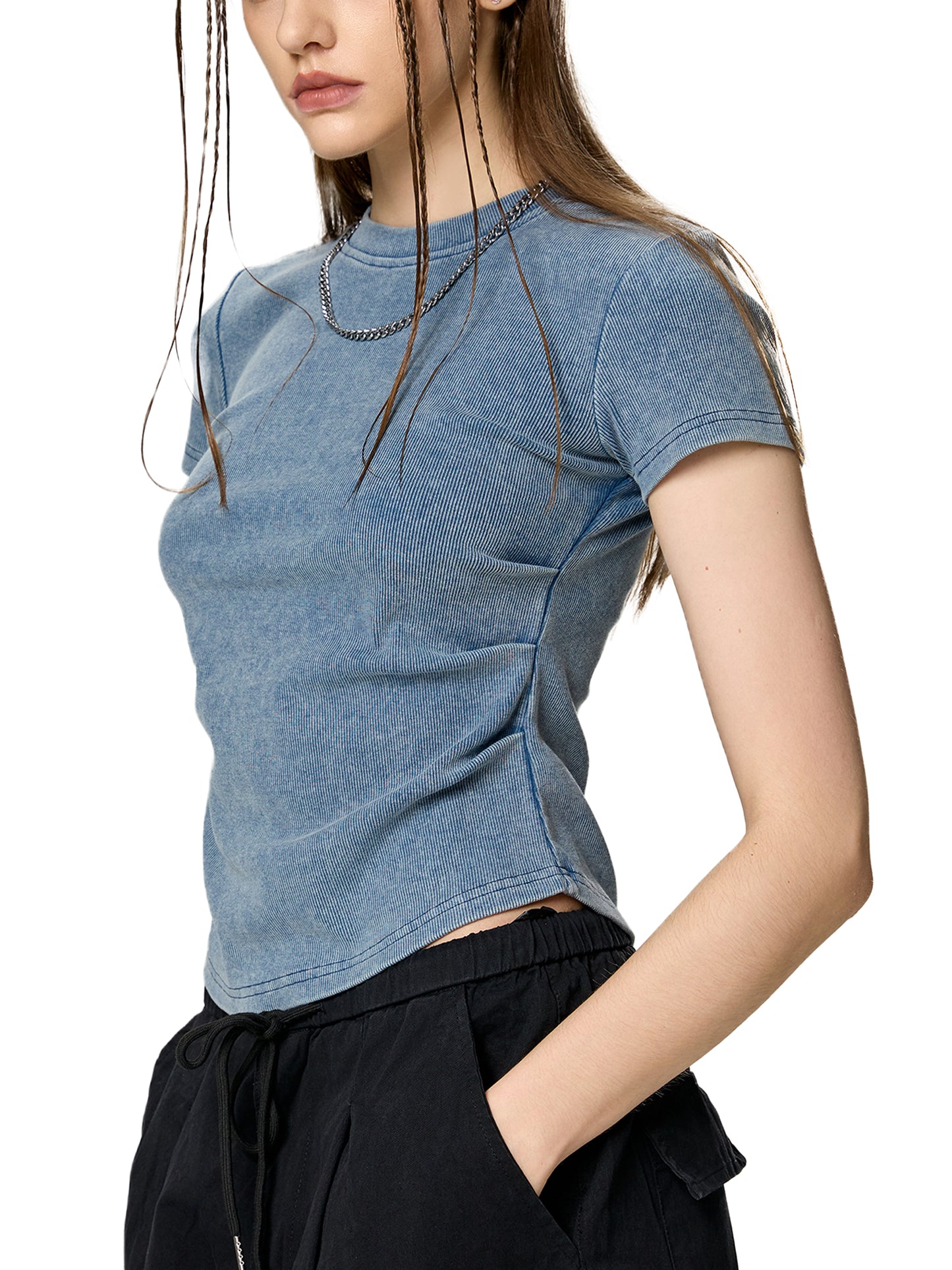 BG Womens Washed Cotton T-Shirt